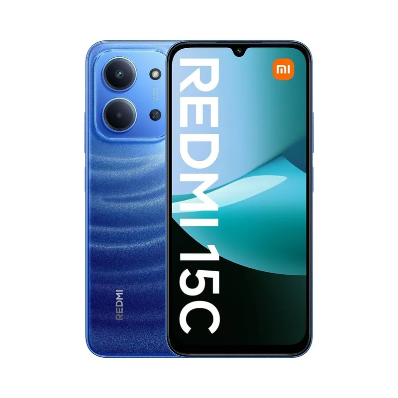 XIAOMI - Xiaomi Redmi 15C 4G LTE 4GB + 128GB Azul Lunar