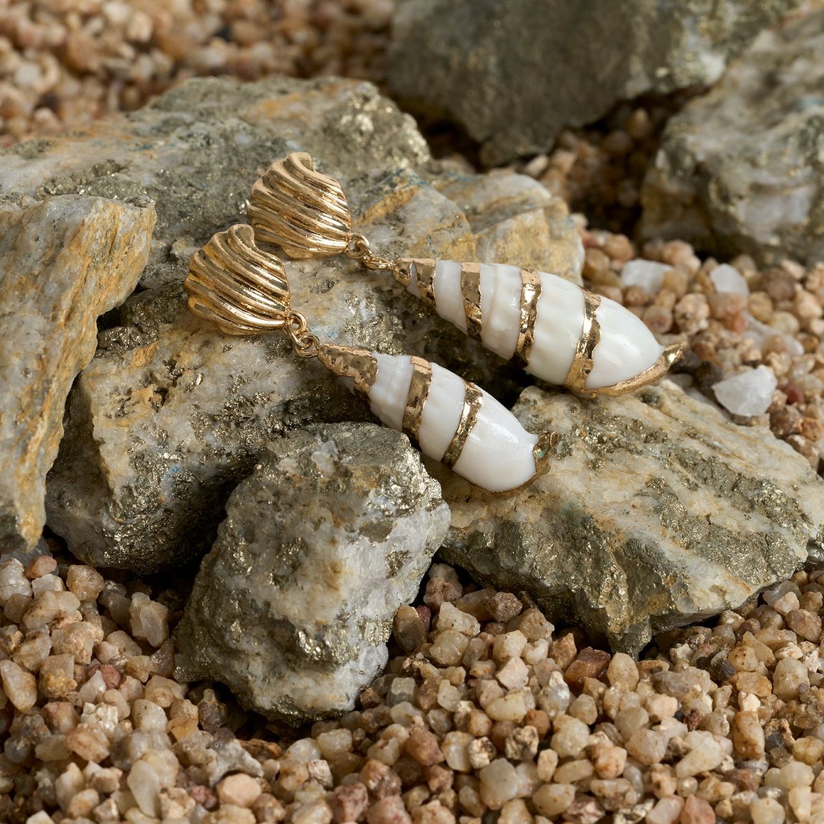 LOUNGE - Aros Caracol Tesoros By Mariaguldman