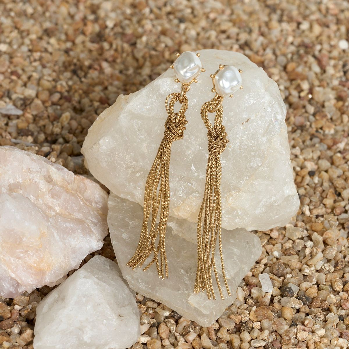 LOUNGE - Aros Perla Tesoros By Mariaguldman