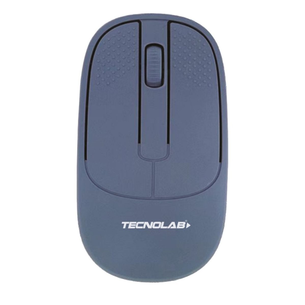 TECNOLAB - Mouse Inalámbrico 1200DPI Preciso y Cómodo Azul - PS