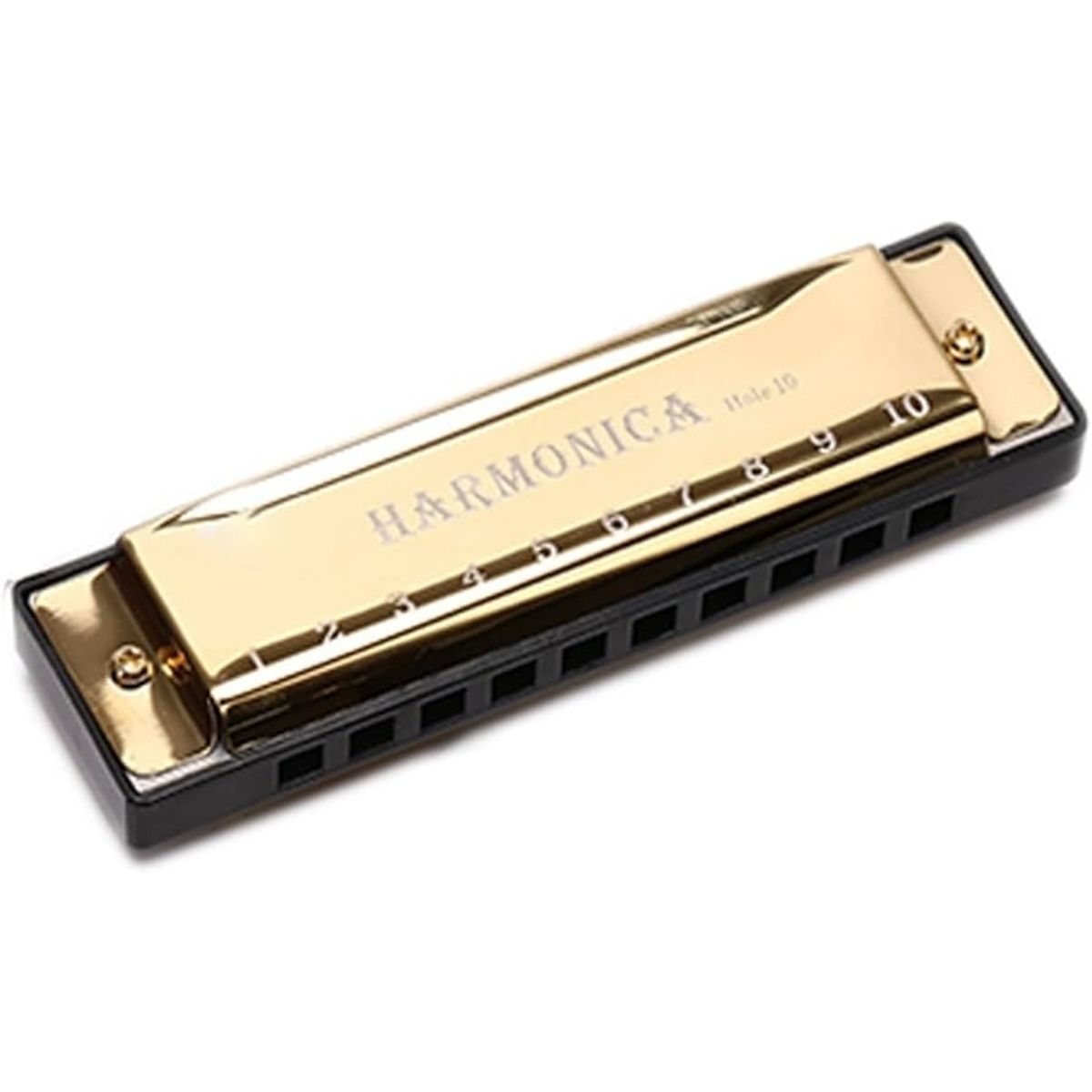 GENERICO - Armónica Instrumento De Aire 10 Agujeros