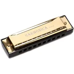 GENERICO - Armónica Instrumento De Aire 10 Agujeros