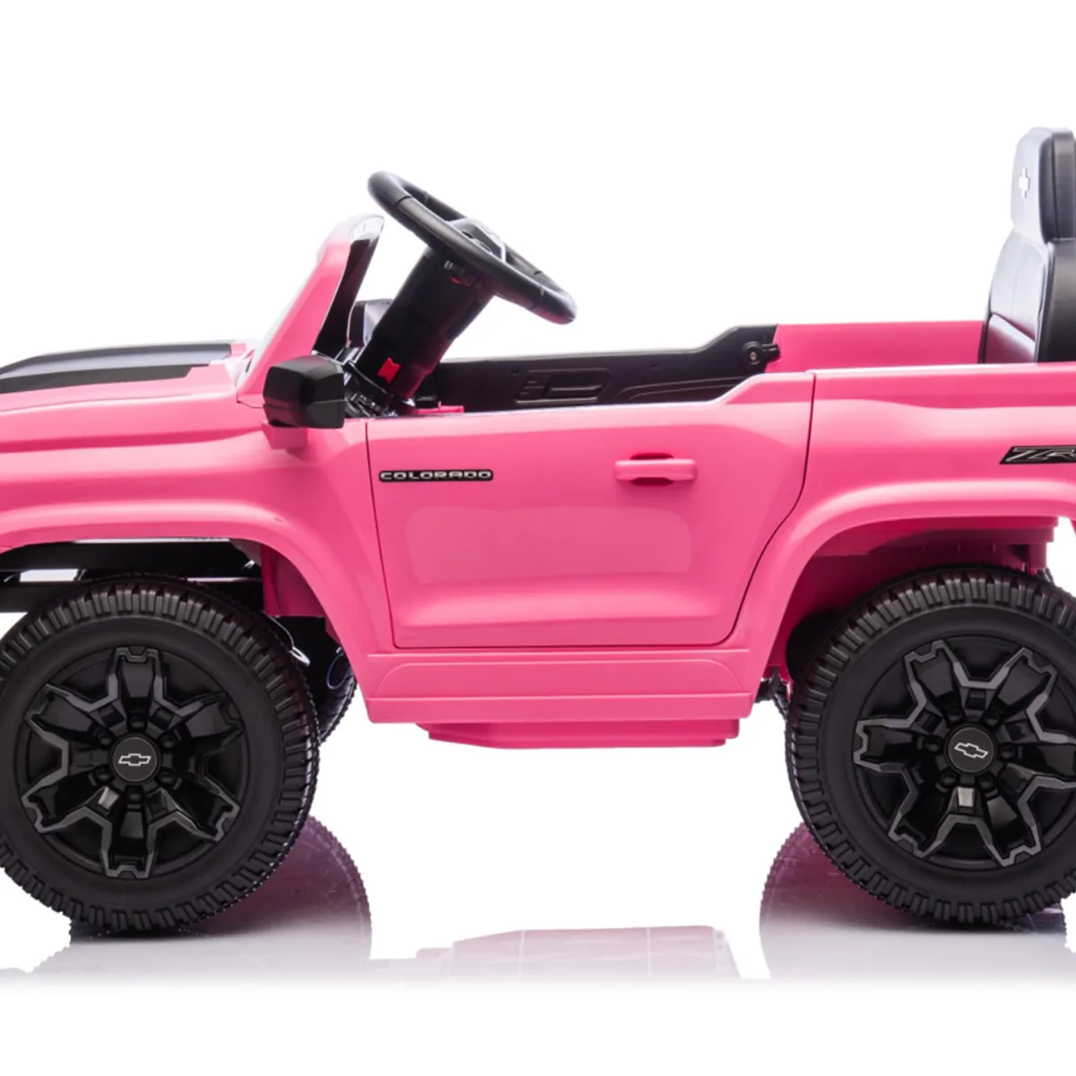 KIDSCOOL - Auto A Bateria Chevrolet Colorado Rosado 12V