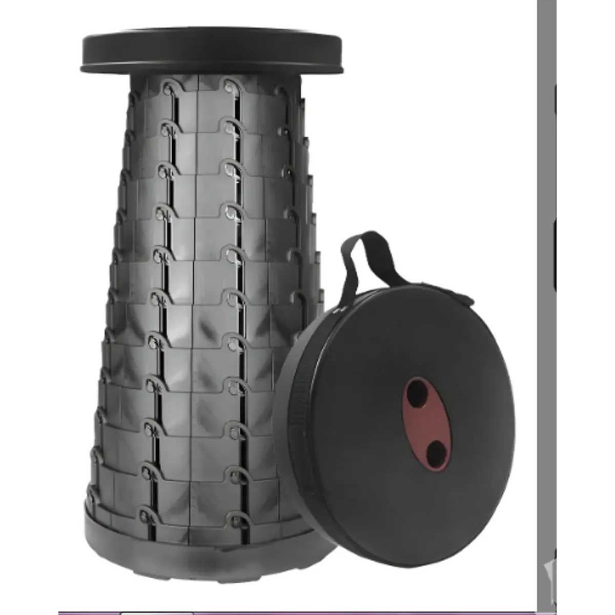 GENERICO - Taburete Plegable Silla Telescopica Silla Portatil Retraible