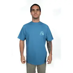 QUIKSILVER - Polera Evo Original Azul