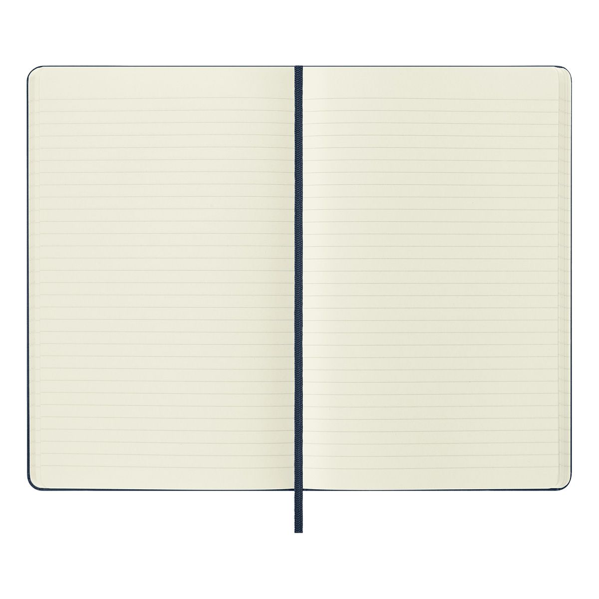 MOLESKINE - Libreta Moleskine 13x21cm con Líneas Tapa Dura Azul Zafiro
