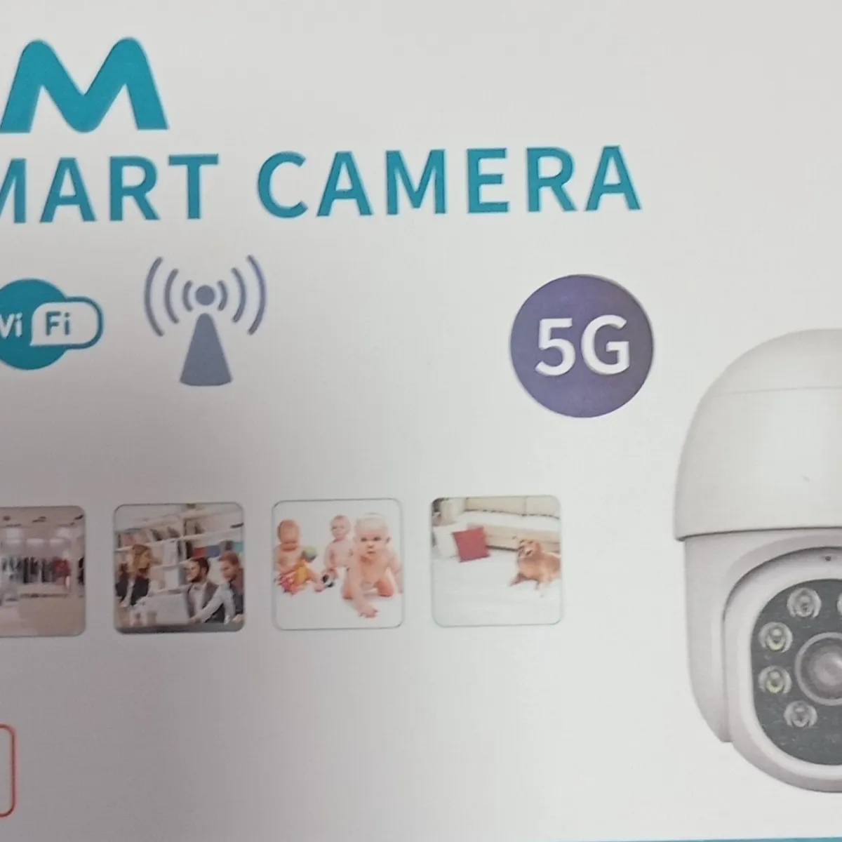 GENERICO - Camara Wifi Smart IRM IP66 interior exterior 2.4 y 5.8 GHZ