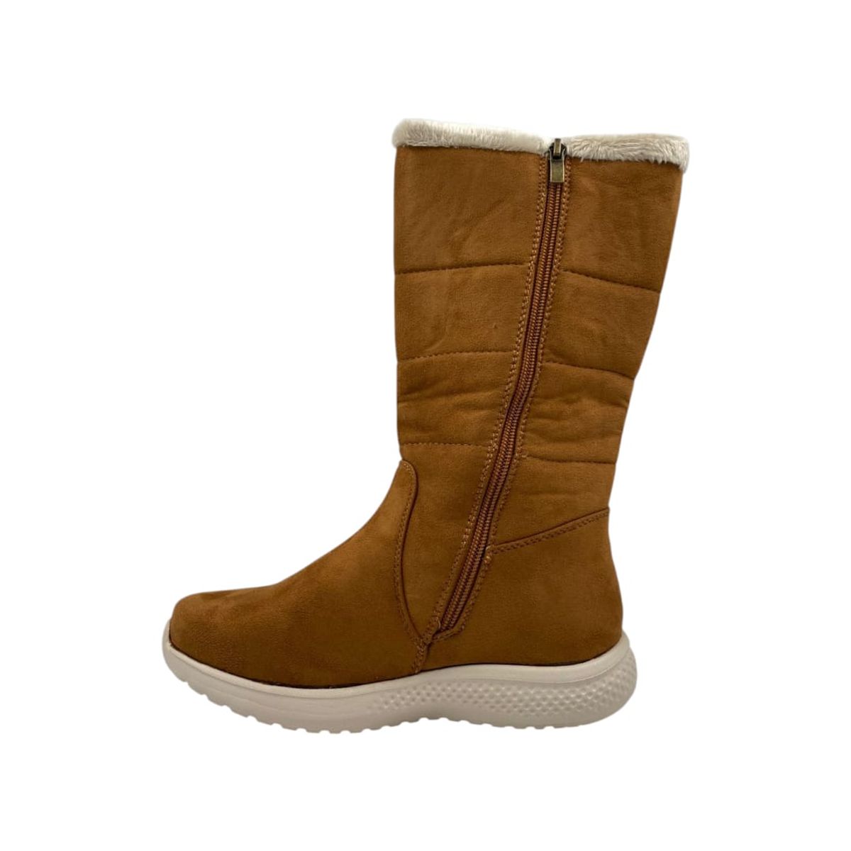 HERIEL - Bota Camel Chiporro Mujer