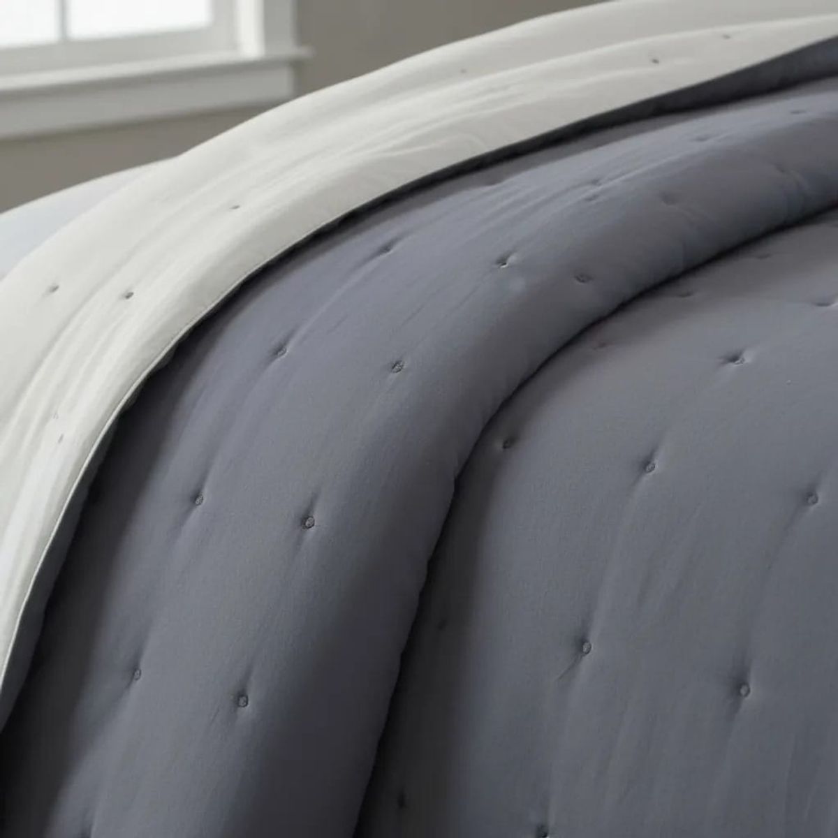 TODOHOGAR SANTIAGO DE CHILE - Cubrecama de algodón bordado KING