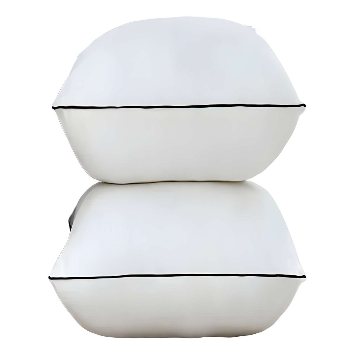 GENERICO - SET DE 2 ALMOHADAS 50X70 CM BLANCO