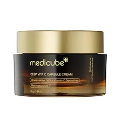 MEDICUBE - Crema Iluminadora Vitamina C Cápsulas Cosmético Coreano 55 g