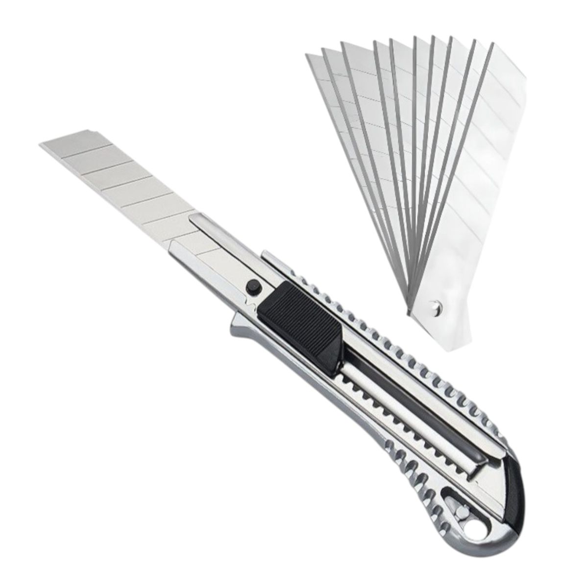 GENERICO - Cuchillo Cartonero Metalico 18mm Corta Carton