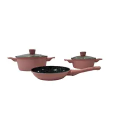 KITCHENWARE - BATERIA 5 PIEZAS ALUMINIO FORJADO BRISTOL FRESH