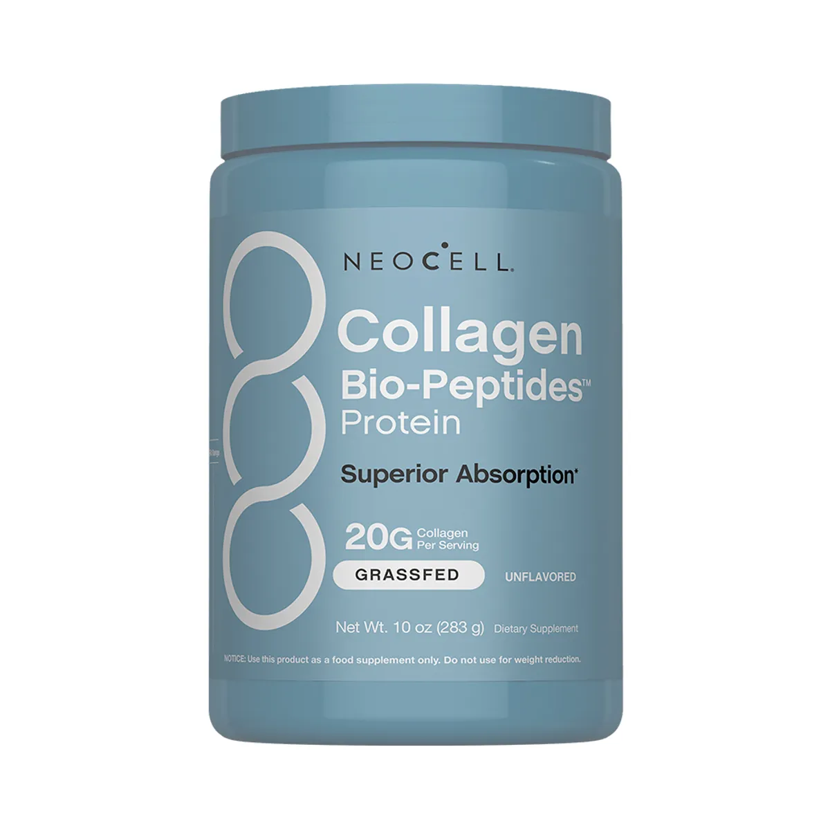 NEOCELL - Colágeno BioPéptidos Proteina Grass Fed Polvo 283 gr NeoCell