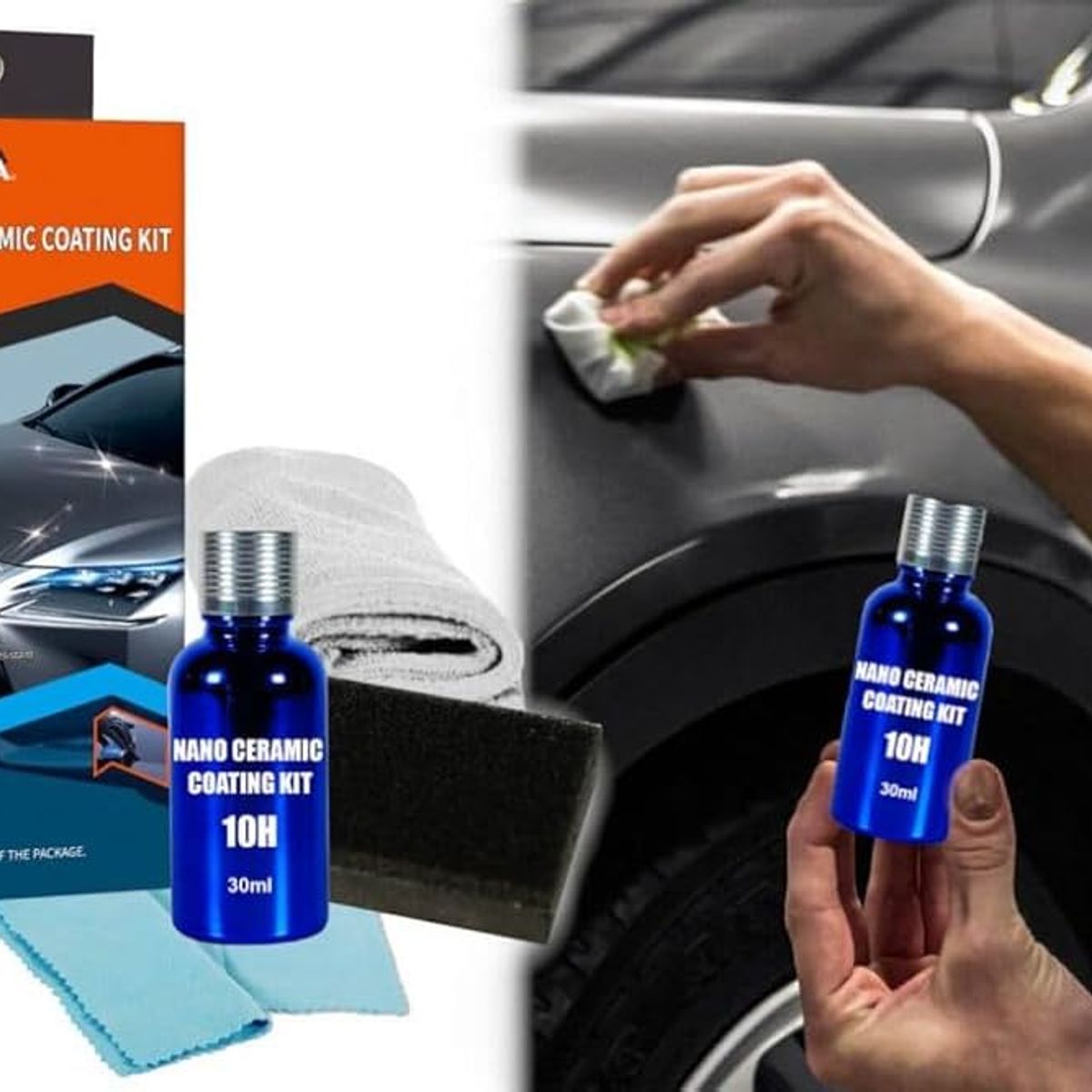 GENERICO - Kit Sellado Recubrimiento Nano Ceramico Visbella