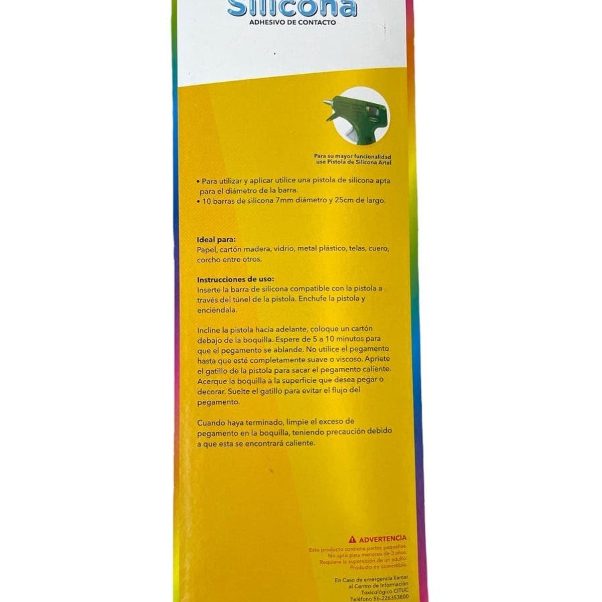 ARTEL - Barras de Silicona Artel 20 Unidades 7mm