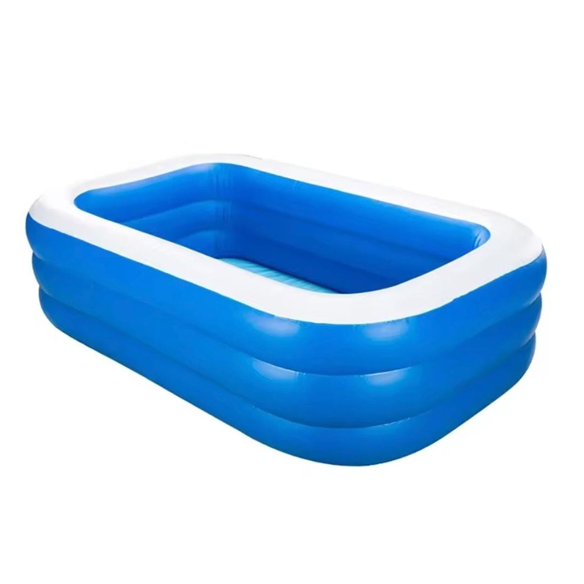GENERICO - Piscina inflable 3 aros 150x100x50 cm