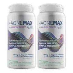 VITAL AND YOUNG - Magnemax + : 240 Caps Vy 2x120 Citrato Magnesio Usp. Alcalino