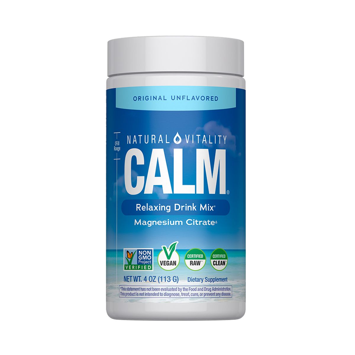 CALM - Magnesio en Polvo Sin Sabor - 113 grs CALM