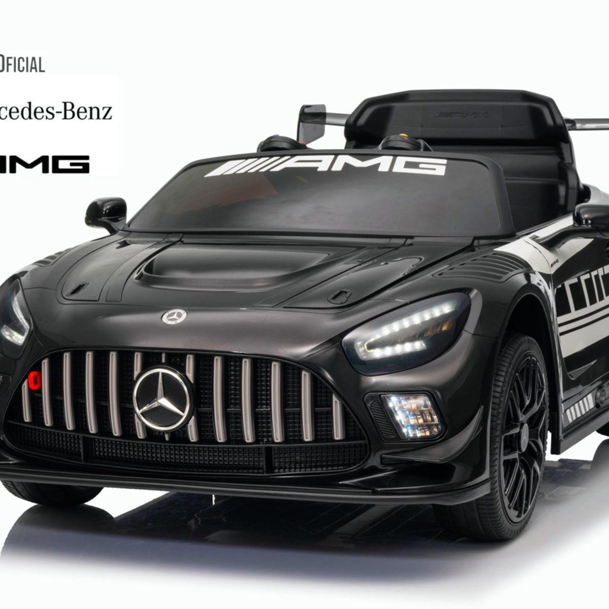 KIDSCOOL - Auto Mercedes Benz  Amg Gt 12V Negro
