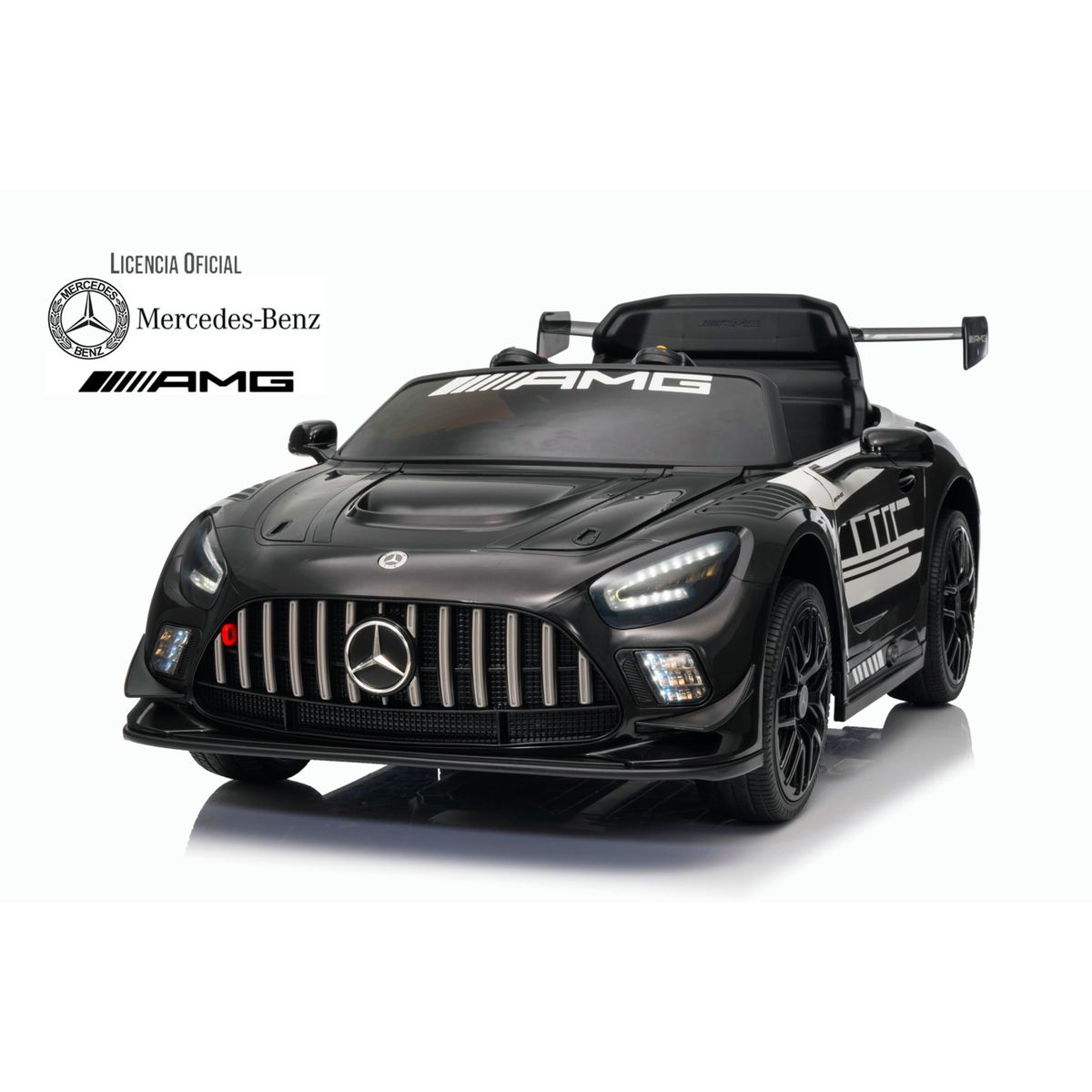 KIDSCOOL - Auto Mercedes Benz  Amg Gt 12V Negro