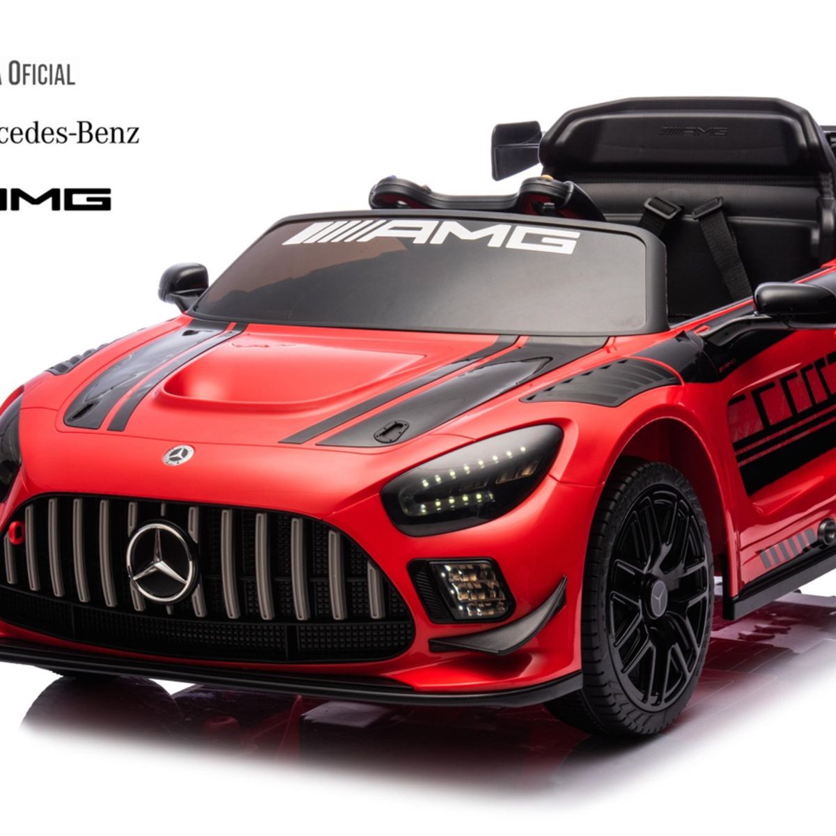 KIDSCOOL - Auto Mercedes Benz  Amg Gt 12V Rojo