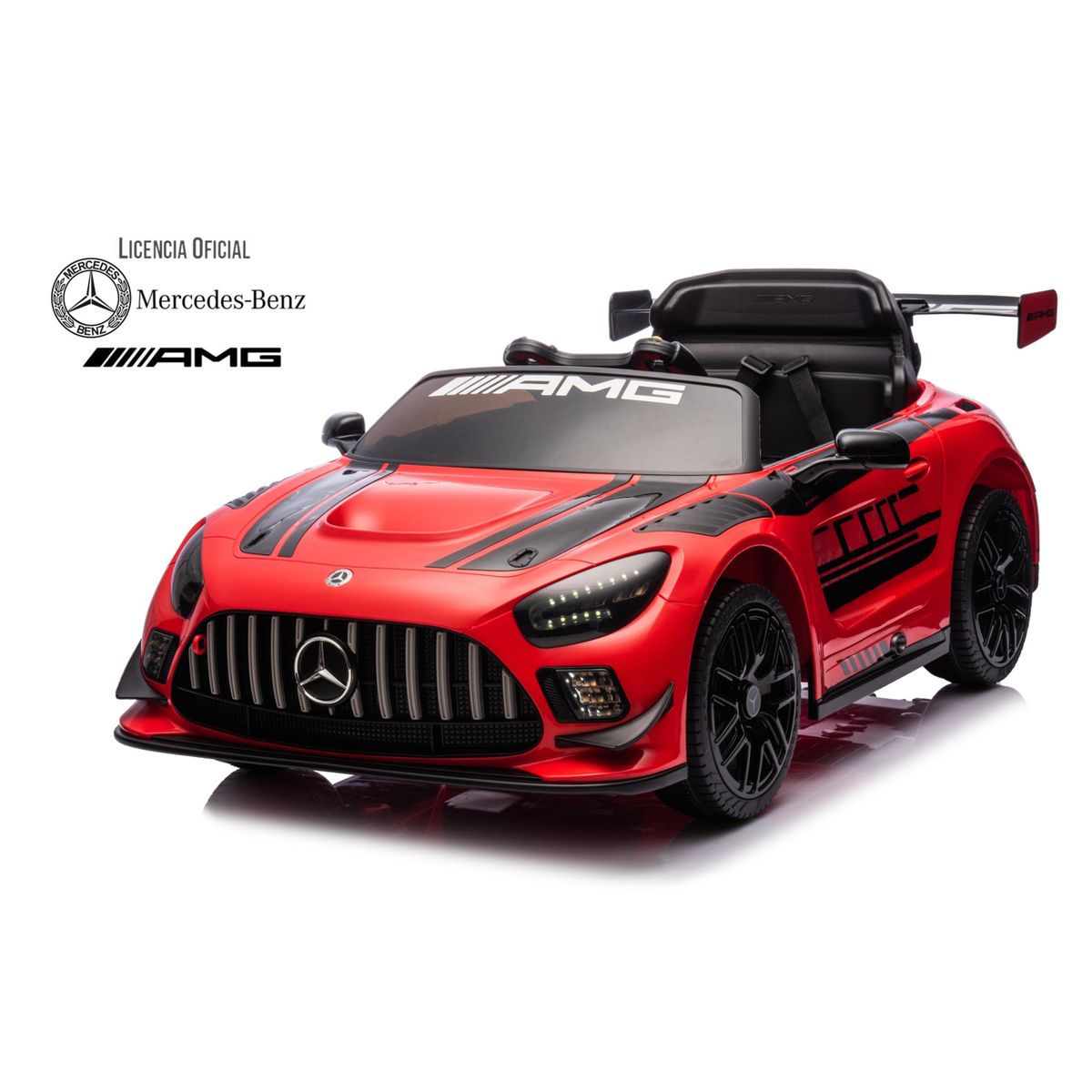 KIDSCOOL - Auto Mercedes Benz  Amg Gt 12V Rojo