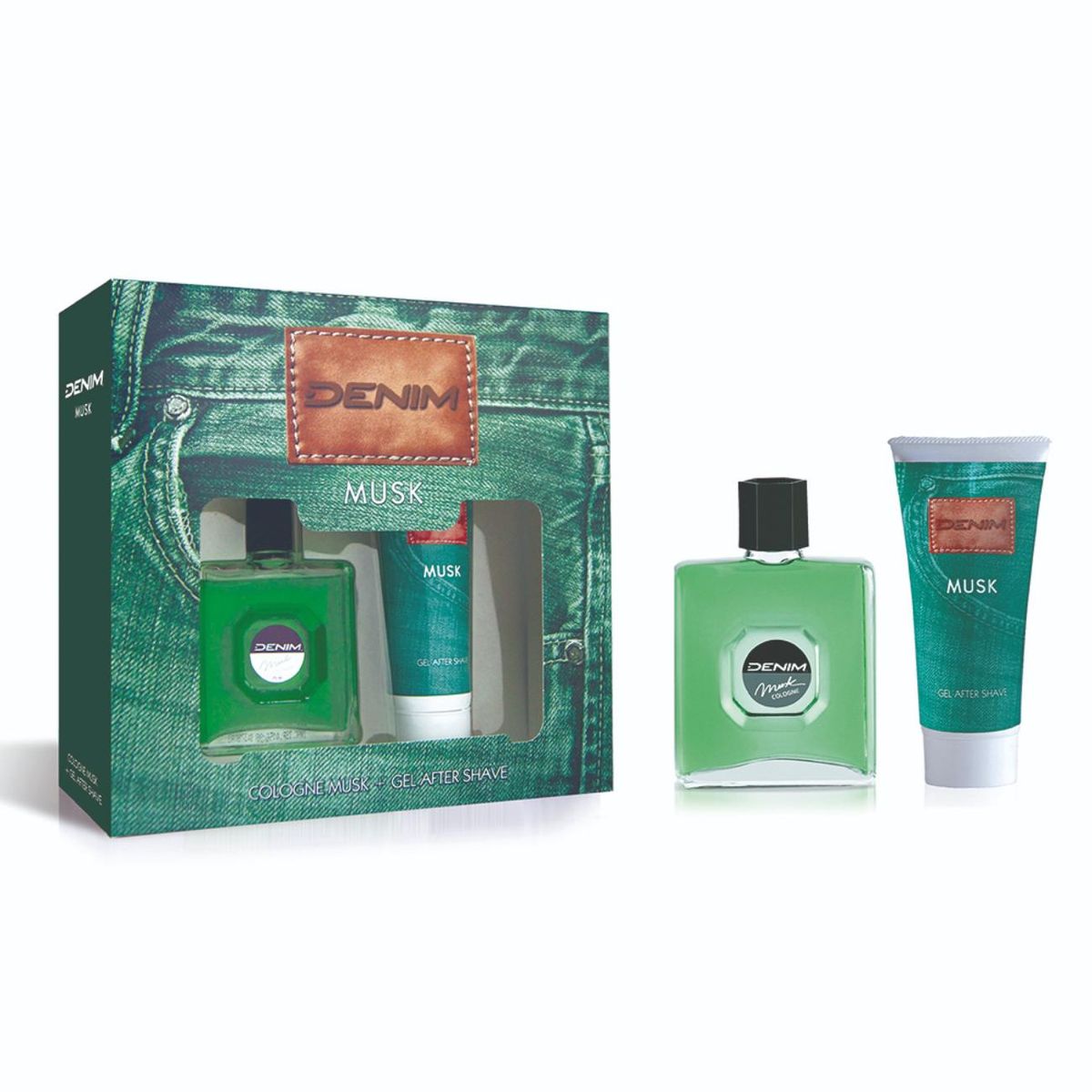DENIM - Set Denim Musk 75 ml + Gel After Shave