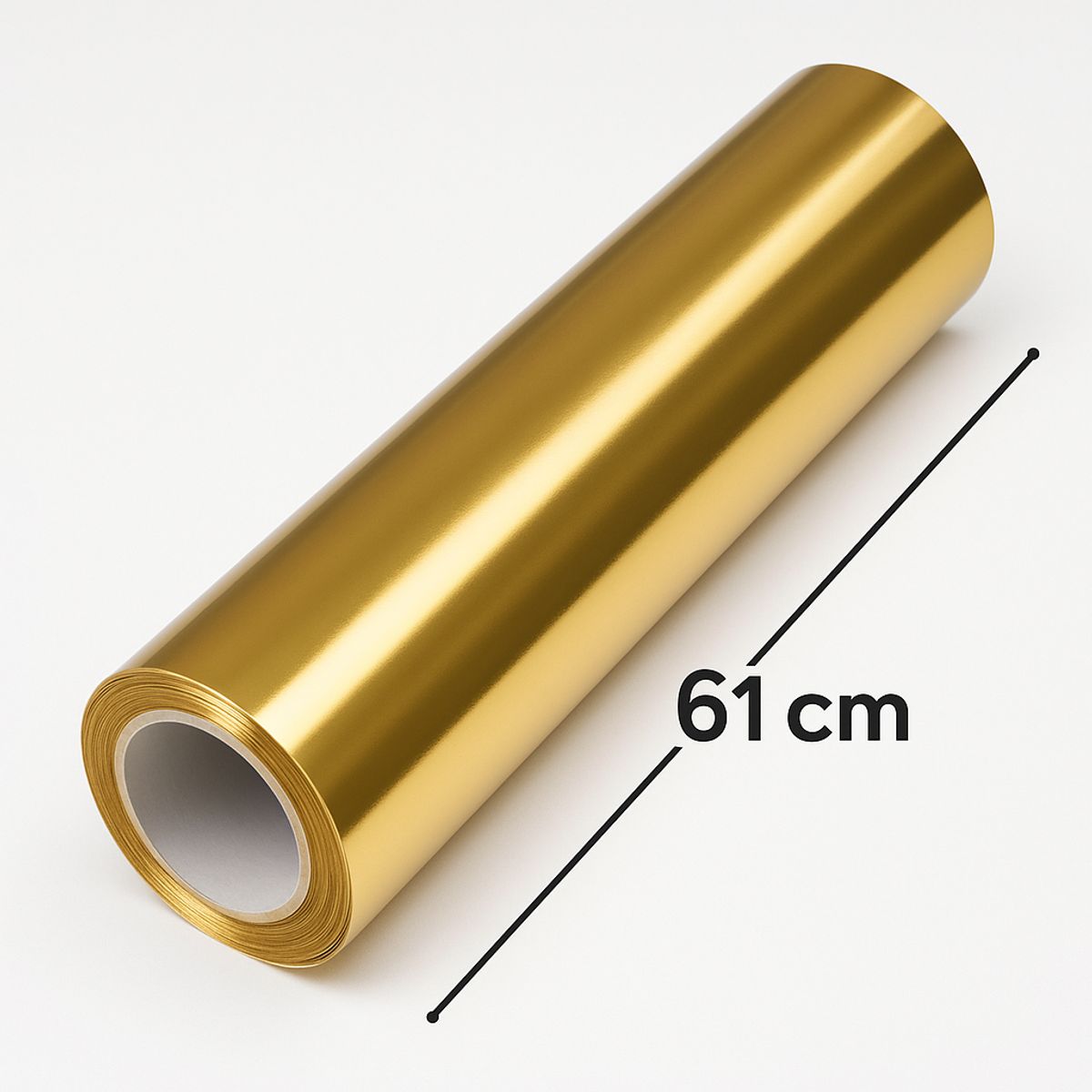 Vinilo Adhesivo Dorado  Grafica X Rollo De 10 Mtrs X 61 Cm de ancho, marca CREA PRINT - Foto 2