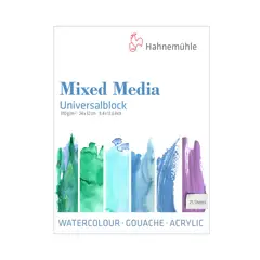 HAHNEMUHLE - Block Técnica Mixta Universalblock 310gr 25 Hojas