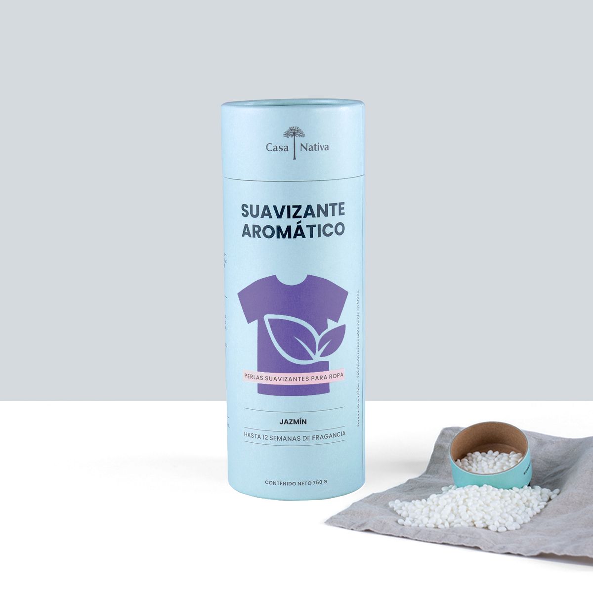 CASA NATIVA - Perlas Suavizantes Aroma Jazmín 750g