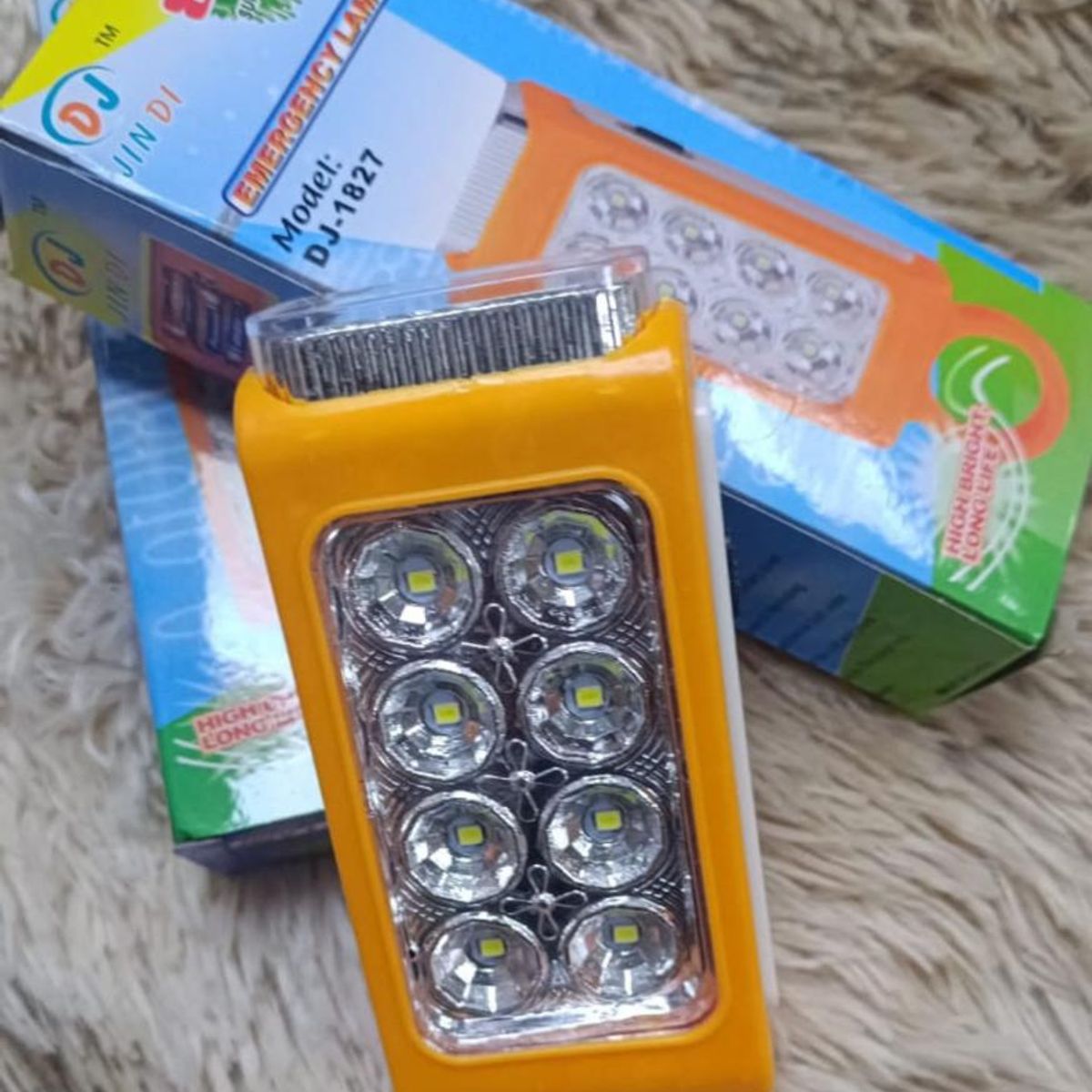 GENERICO - LINTERNA LED CHICA O LUZ DE EMERGENCIA PORTATIL  8 + 1 LED