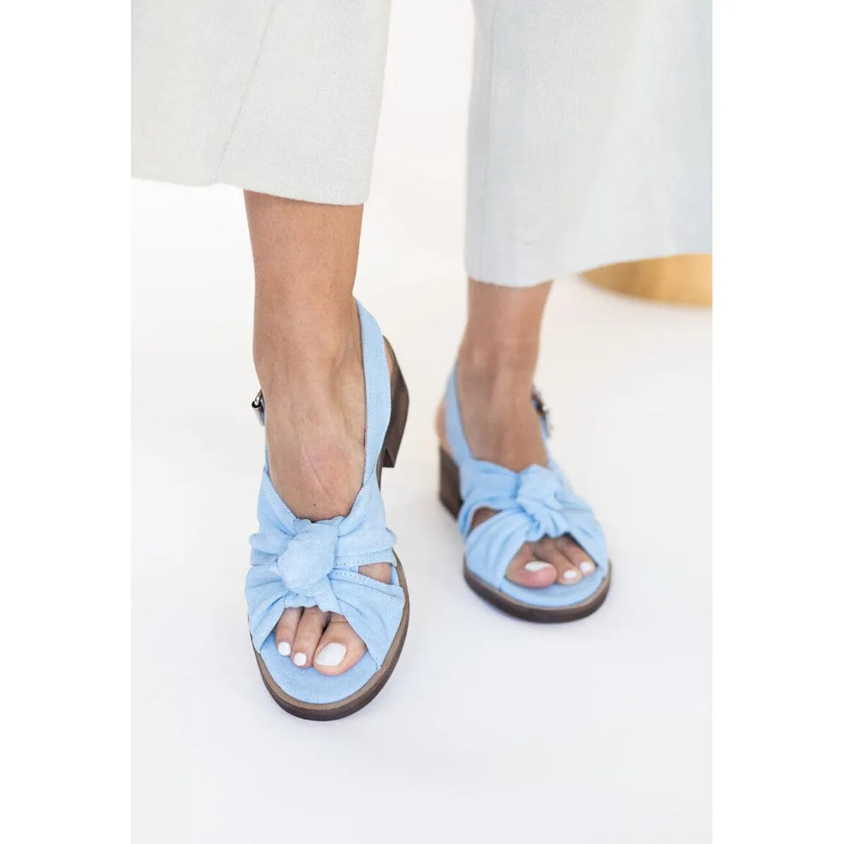 GIANI DAFIRENZE - Sandalia Mujer / Vento Celeste