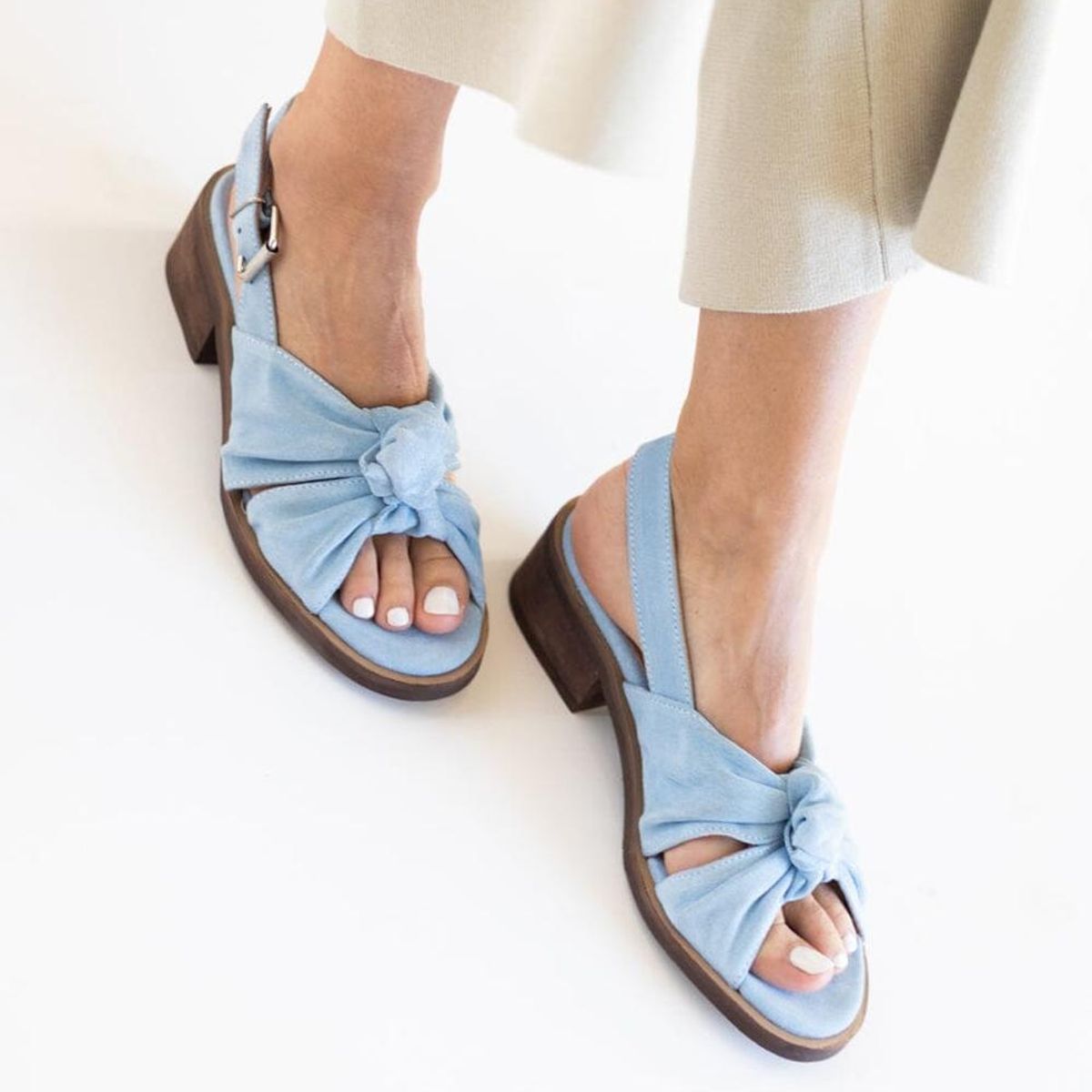 GIANI DAFIRENZE - Sandalia Mujer / Vento Celeste