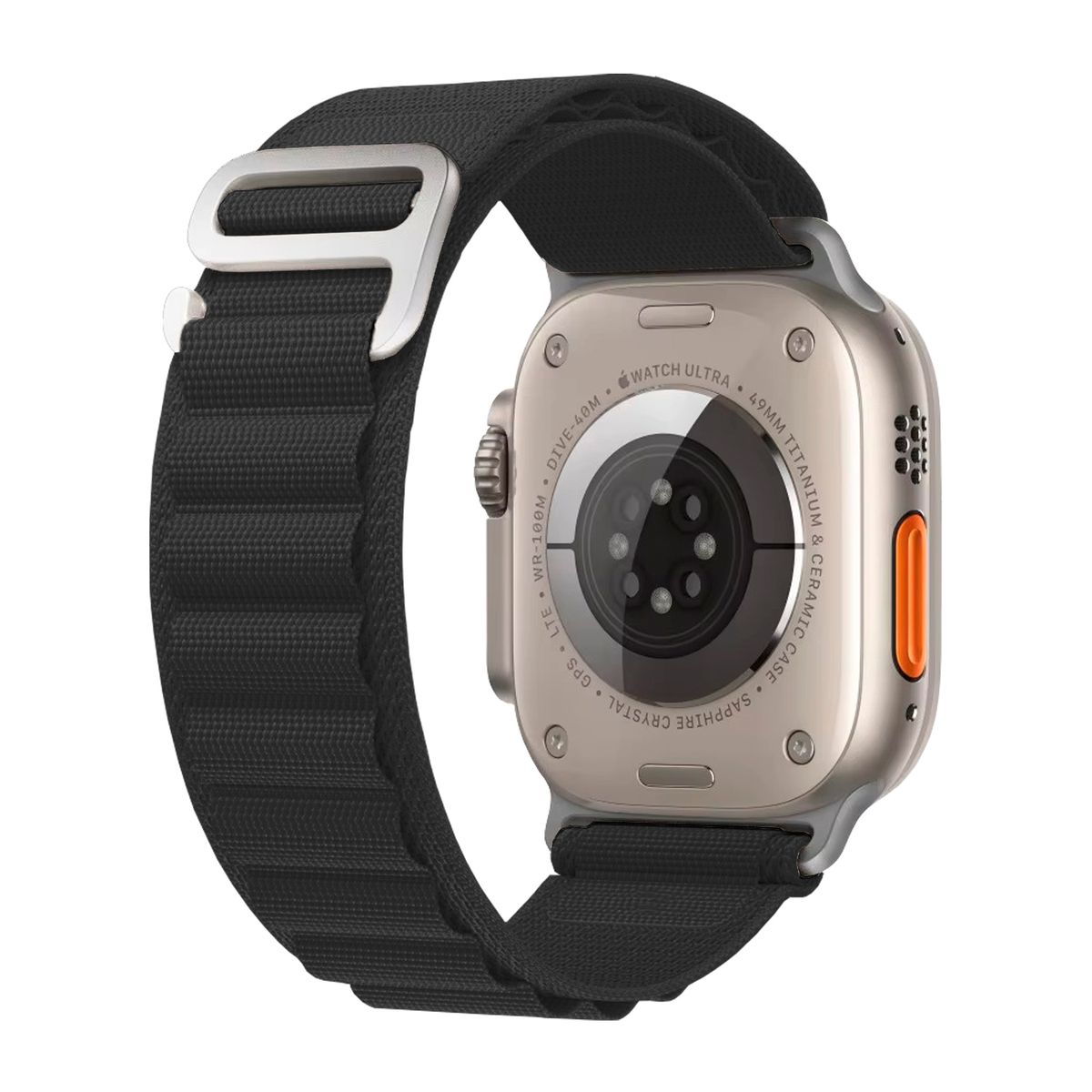 KBOD - Correas Para Apple Watch Kbod Loop Alpino Compatible 42-44-45-49mm Negro