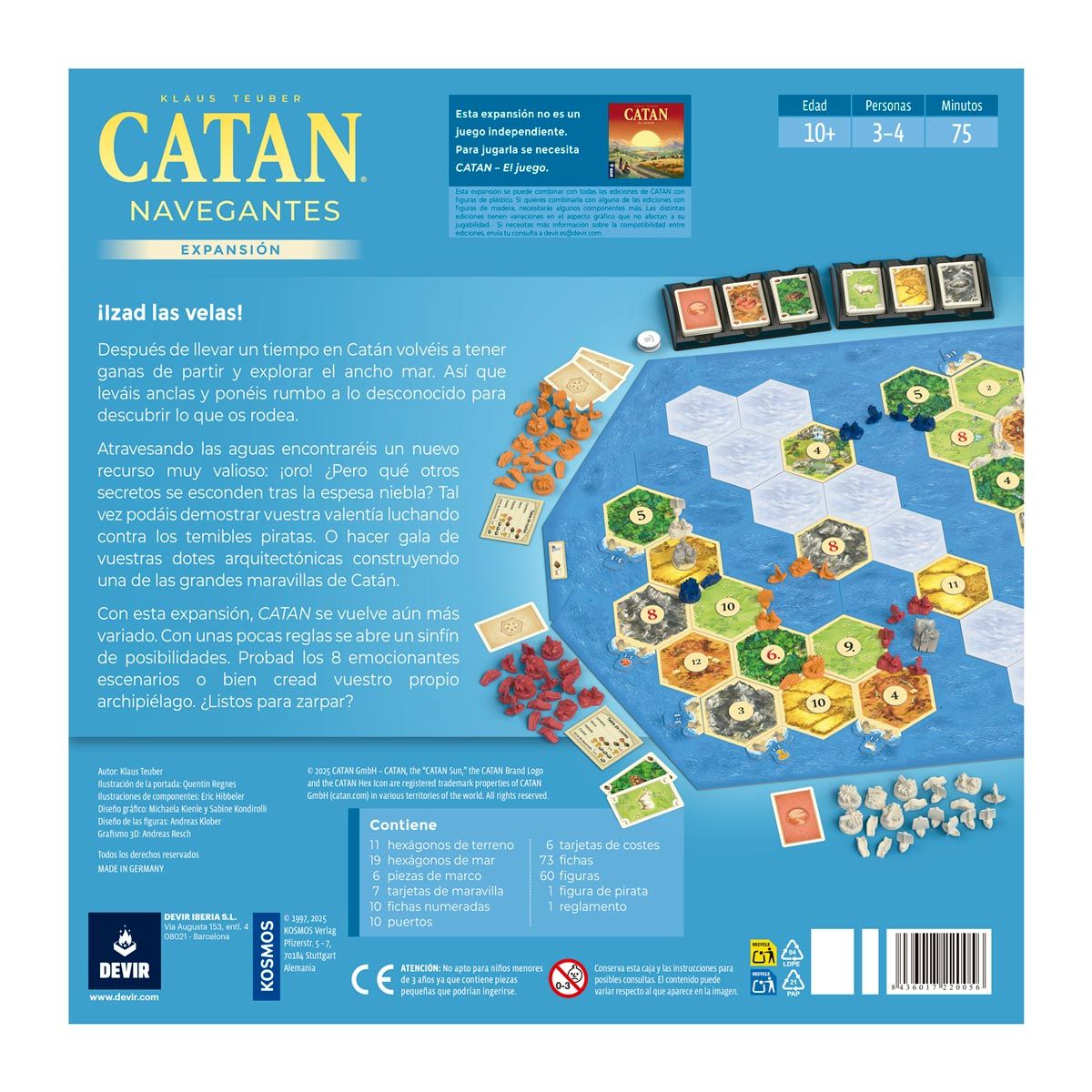 DEVIR - Catan - Expansión Navegantes
