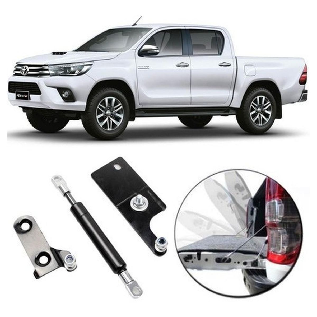 GENERICO - Amortiguador De Portalon Toyota Hilux 2015 - 2019