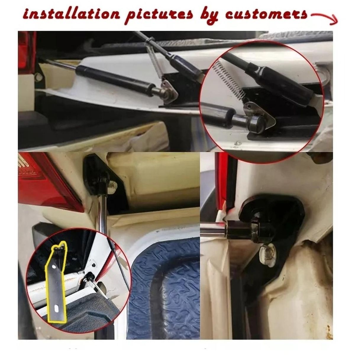 GENERICO - Amortiguador De Portalon Trasero Mercedes Benz X250d