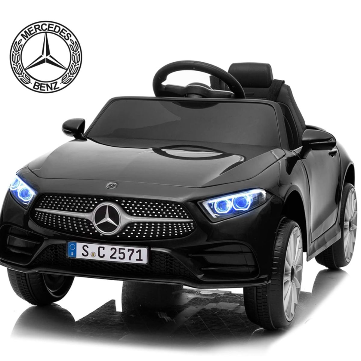 KIDSCOOL - Auto A Bateria Mercedez Benz Cls350 Negro 12V