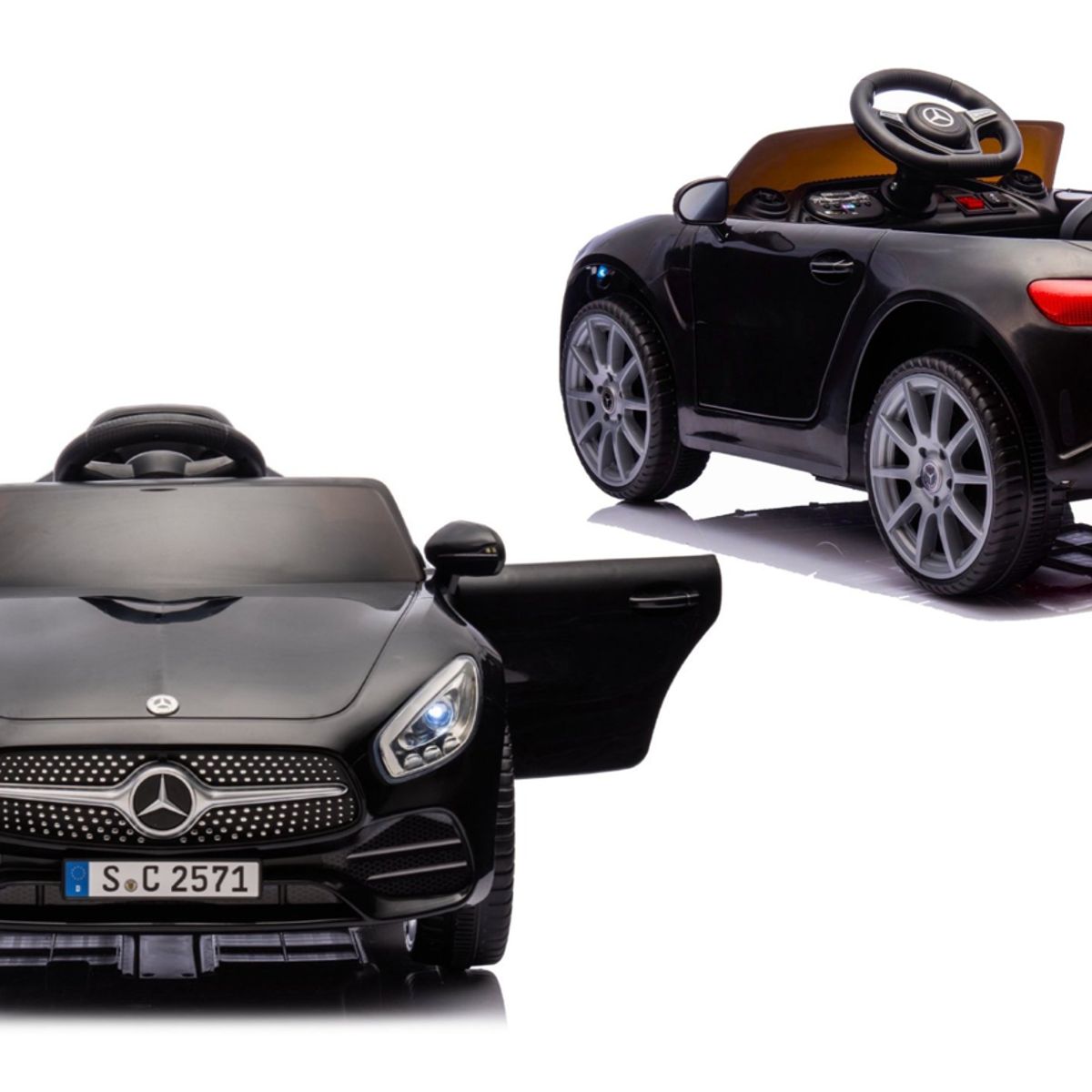 KIDSCOOL - Auto A Bateria Mercedez Benz Cls350 Negro 12V