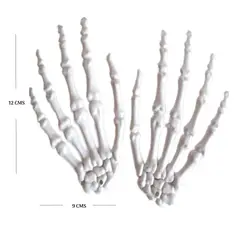 HALLOWEEN - PACK DE MANOS BLANCAS