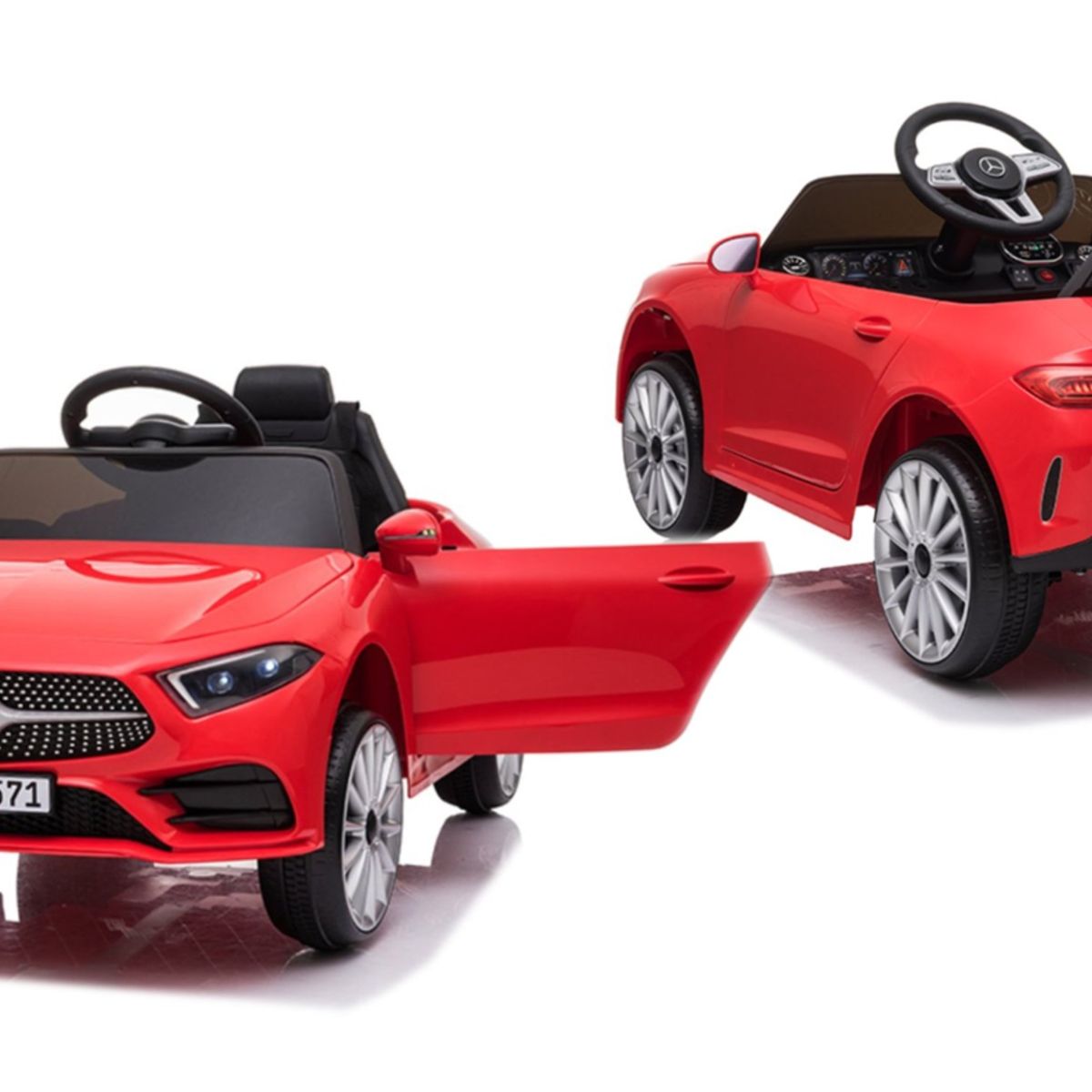 KIDSCOOL - Auto A Bateria Mercedez Benz Cls350 Rojo 12V