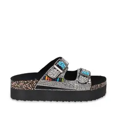 GOTTA - Sandalia Plataforma Negra Mujer 65952