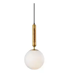 ESHOPANGIE - Lampara Colgante Dorada Esfera Foco Modelo Nórdica