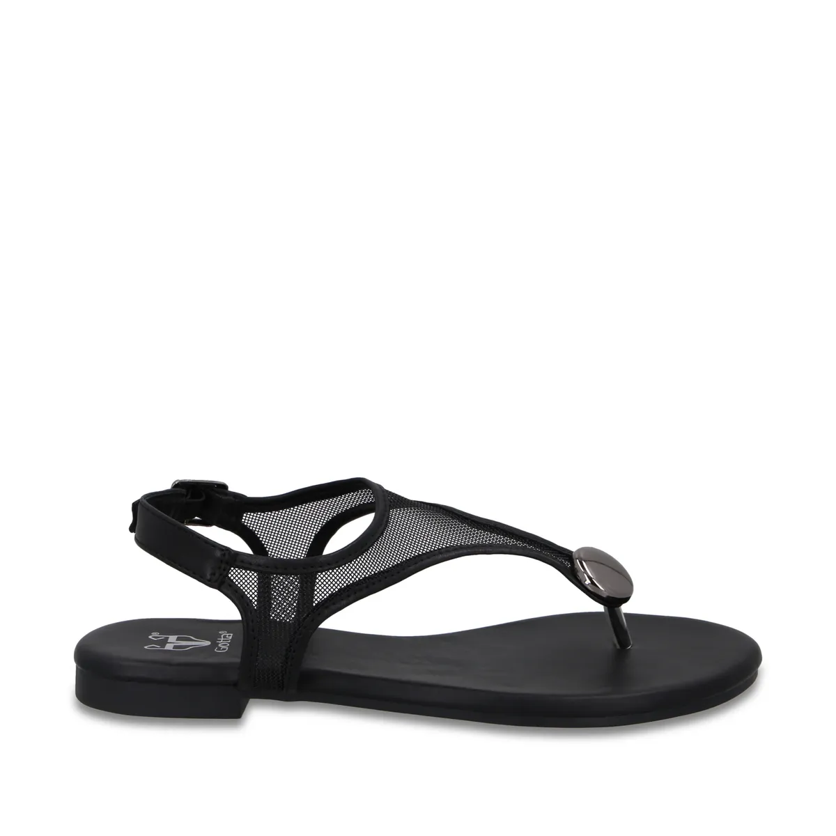 GOTTA - Sandalia Negra Mujer 64122