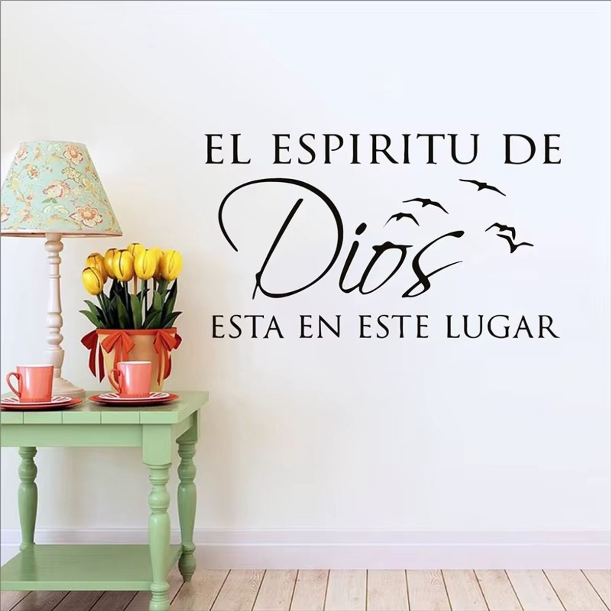 GENERICO - Sticker Decorativo de pared el espíritu de Dios