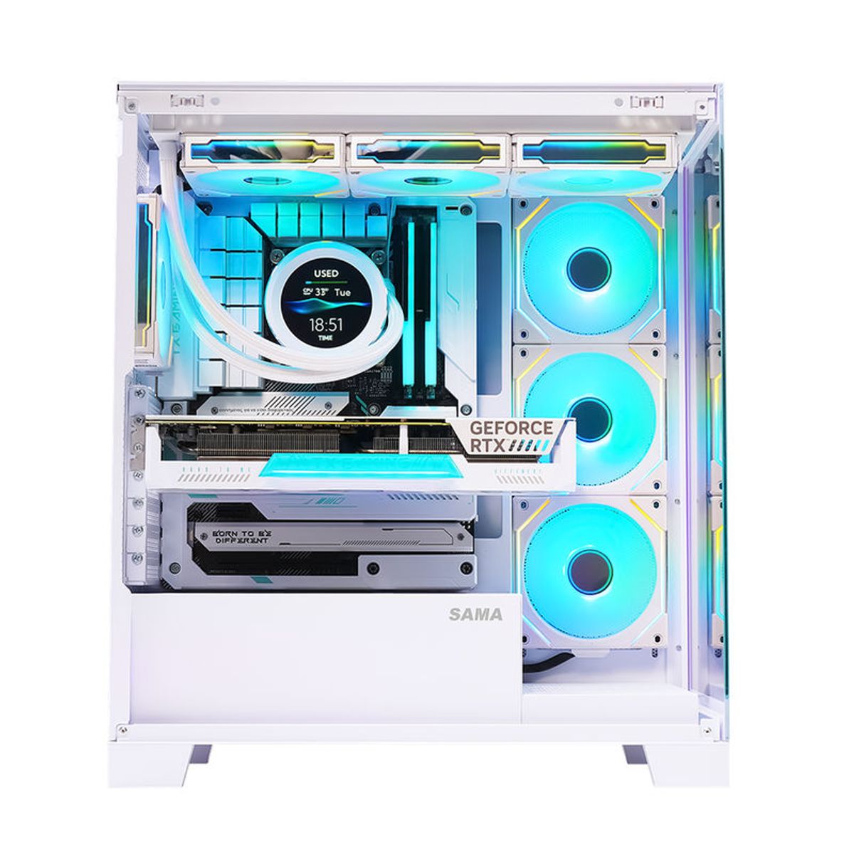 GENERICO - Gabinete Sama Neview 2351 White