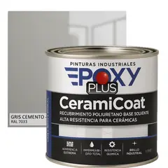 EPOXY - PINTURA PISOS CERÁMICOS - 1-2 GALÓN GRIS CEMENTO SUAVE