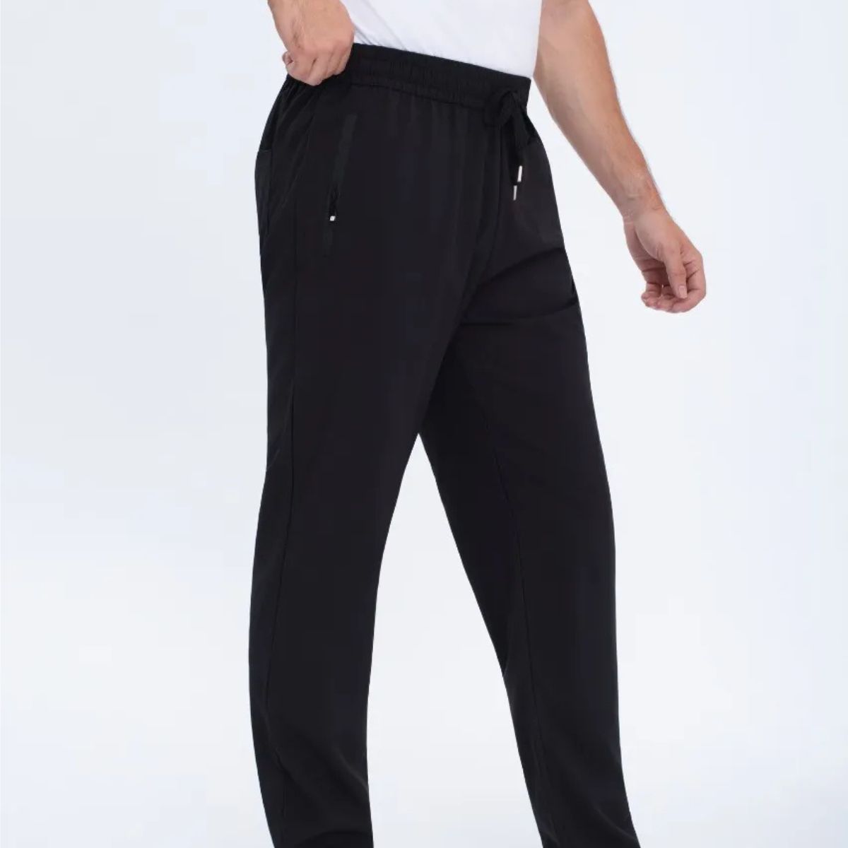 LOOK SHOP - Pantalón Buzo Hombre Recto Liviano. Secado Rápido. Premium 4010