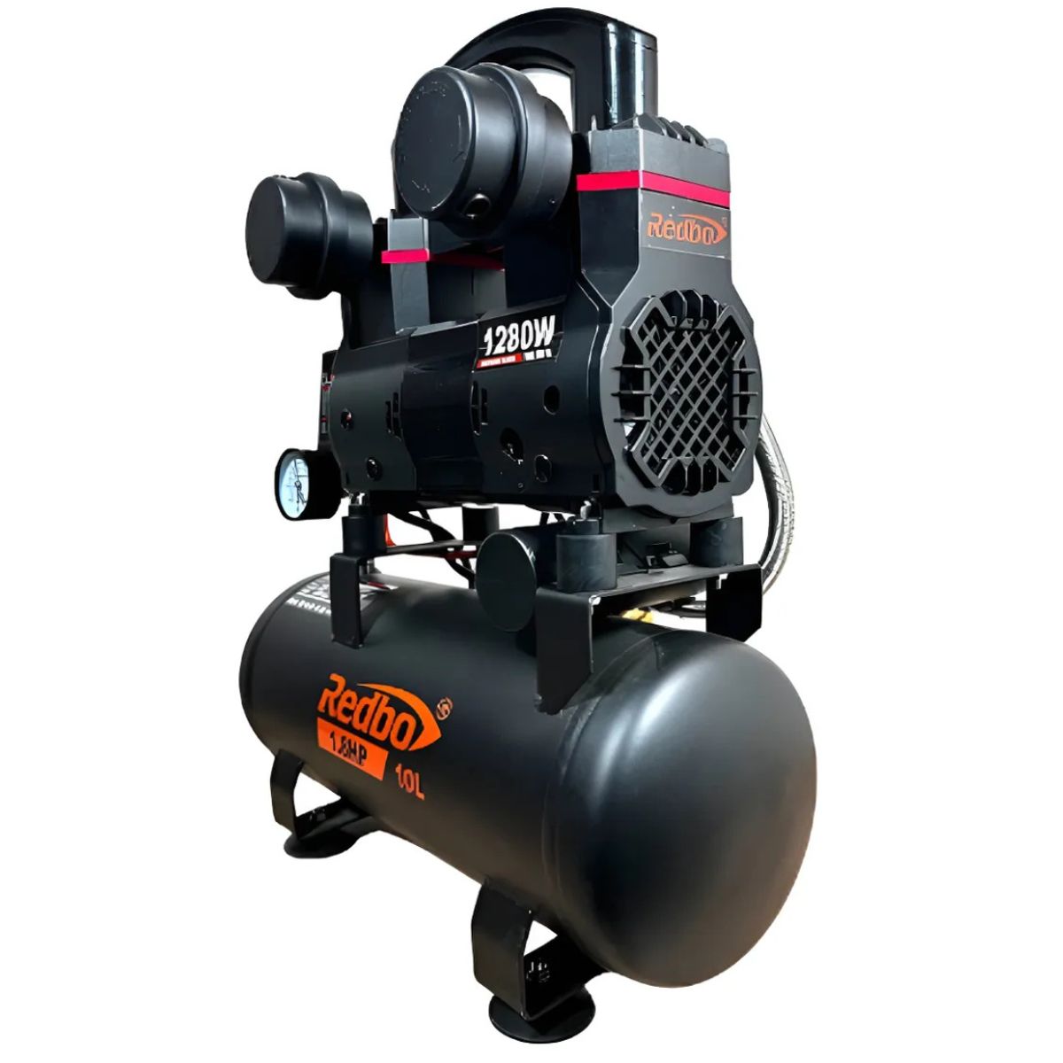 ALTERNATIVE - Compresor De Aire Silencioso Acn 1280- 10l Redbo